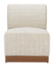 Christy - Armless Chair - Beige Zuo Modern