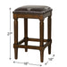 Square Stool With Upholstered Seat Home Essentials