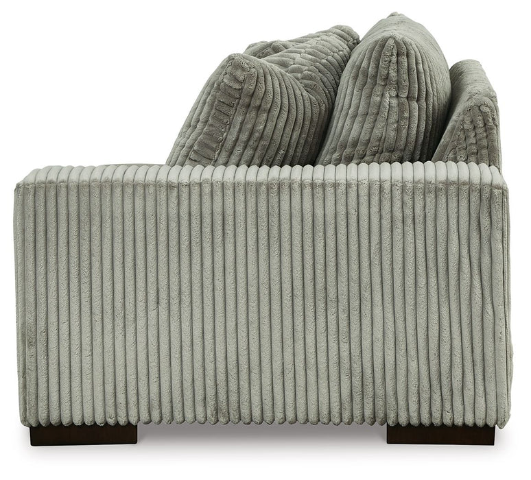 Lindyn - RAF Corner Chair - Fog Signature Design by Ashley®