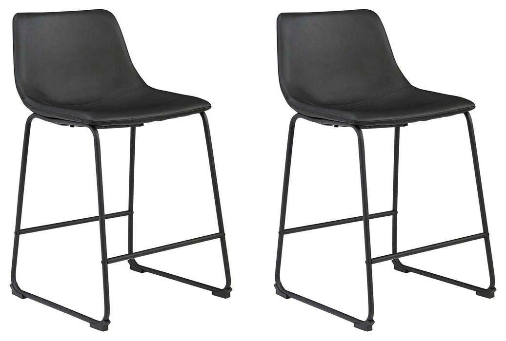 Centiar - Upholstered Barstool (Set of 2) Signature Design by Ashley®