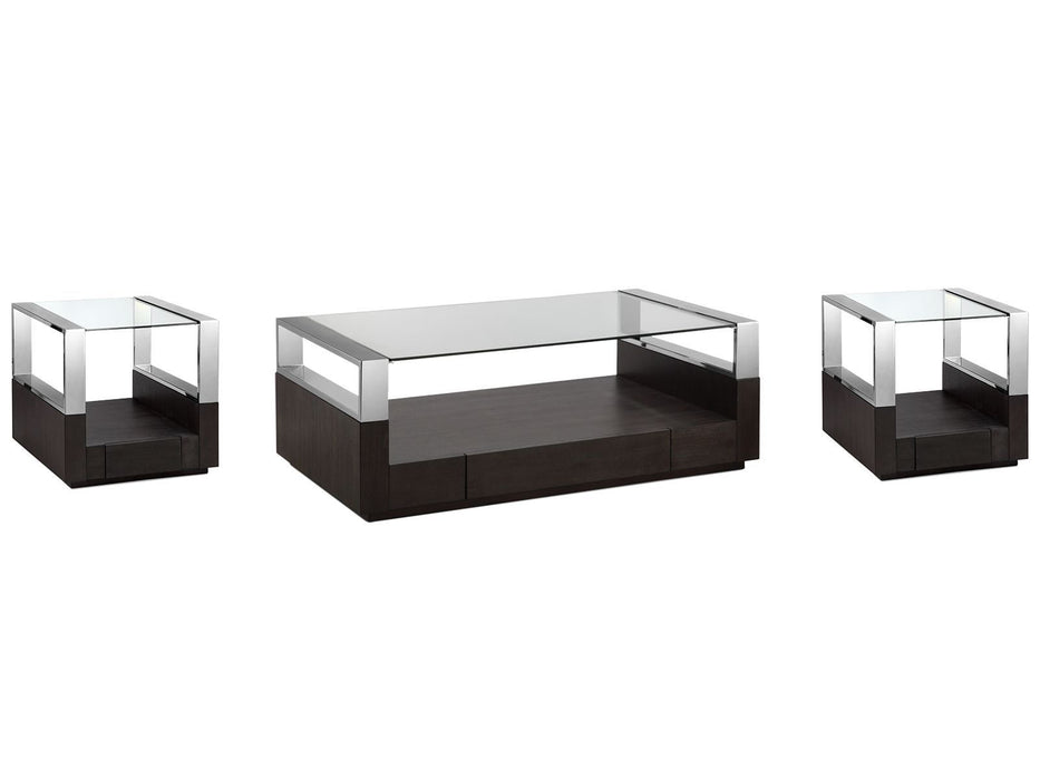 Revere - Rectangular Cocktail Table Set Magnussen Furniture
