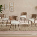 Farmhouse Style Wicker Dining Chair Home Essentials