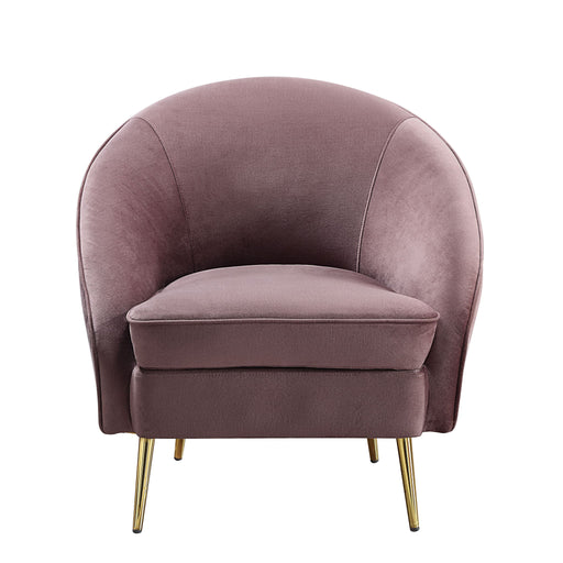 Abey - Chair - Pink Velvet ACME