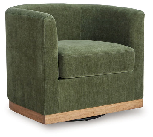 Jersonlow - Swivel Chair - Forest Green Signature Design by Ashley®