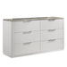 Jazz - 6 Drawer Dresser (Mirror Not Included) - White Matrix Furniture Group