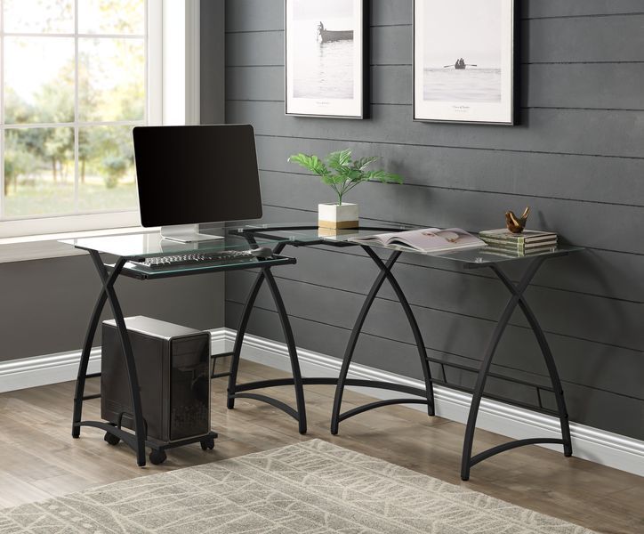 Dazenus - Desk - Glass Top ACME