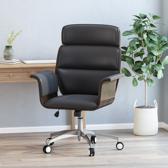 Office Arm Chair - Black / Gray