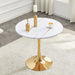Round Dining Table & Thickened Top For Kitchen Home Essentials