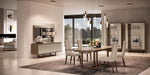 Linea - Dining Table With 2 Extensions - Light Beige / Brown Arredoclassic Italy