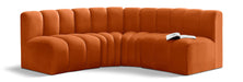 Arc - Velvet 4 Piece Corner Modular Sofa Meridian Furniture