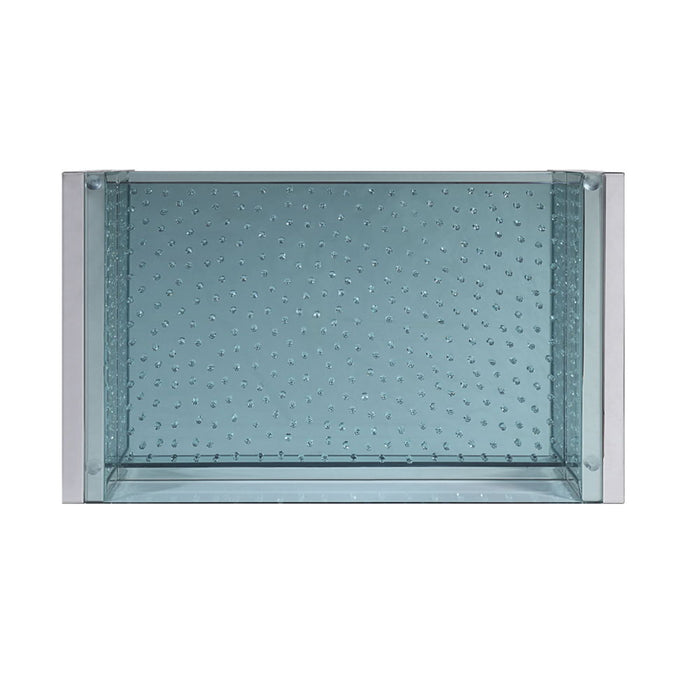 Nysa - 47" Coffee Table - Mirrored & Faux Crystals ACME
