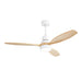 52" Integrated LED Ceiling Fan With Remote Control And Blades For Living Room Daily Nest