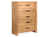 Laramie - Drawer Chest - Honey Wheat Magnussen Furniture