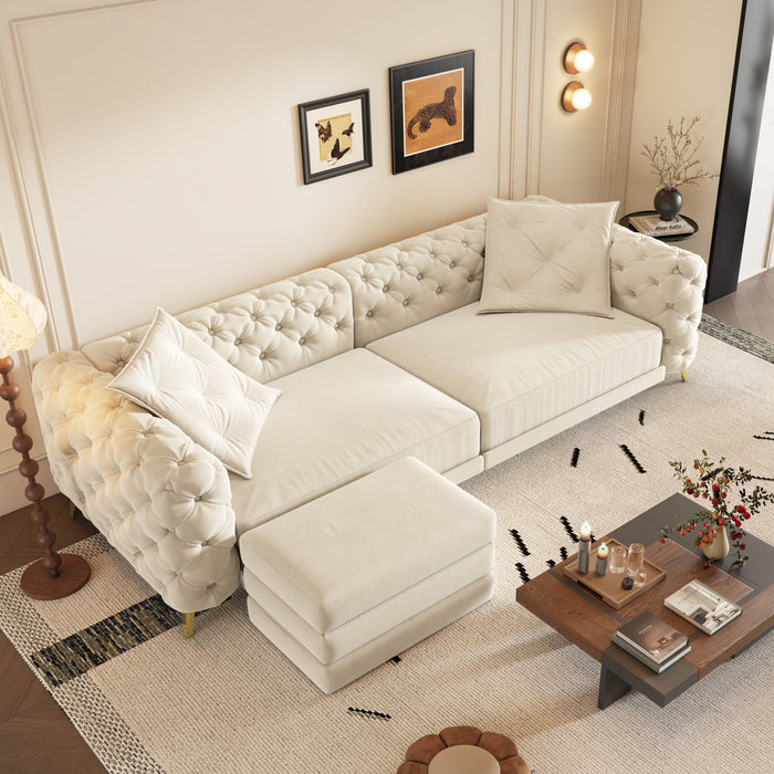 3-In-1 Convertible Sleeper Sofa Home Essentials