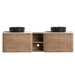 Wall Mounted Bathroom Vanity With Art Sink, 1 Storage Shelf, Soft Close Door Home Essentials