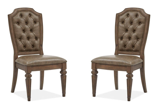 Durango - Wood Dining Side Chair With Upholstered Seat and Back (Set of 2) - Willadeene Brown Magnussen Furniture