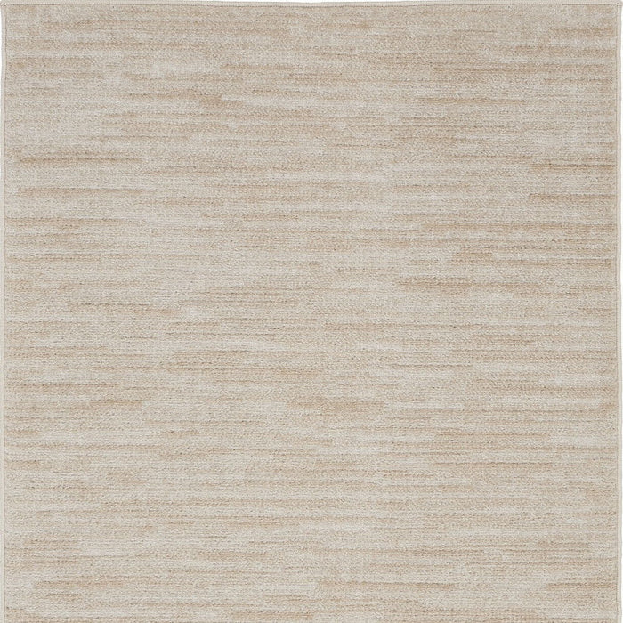 3' X 5' Non Skid Indoor / Outdoor Area Rug - Ivory / Beige