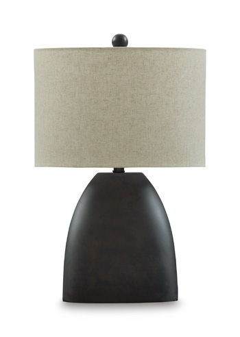Sethmore - Terracotta Table Lamp - Antique Black Signature Design by Ashley®