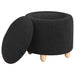 Corvair - Round Storage Ottoman Furniture Max