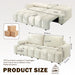 4 Seater Modern Couch With Seats Storage Home Essentials