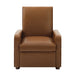 Manual Recliner Chair, 2 Position With 160° Adjustable Backrest For Living Room Noble House