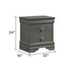 Blaze - 2 Drawer Modern Nightstand Matrix Furniture Group
