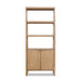 Nolan - Bookcase With Lower Cabinet - Natural Jennifer Taylor Home