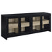 Kennison - TV Stand - Black Furniture Max