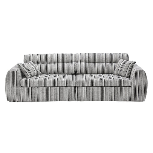 3 Seater, Couch With Throw Pillows For Living Room Home Essentials