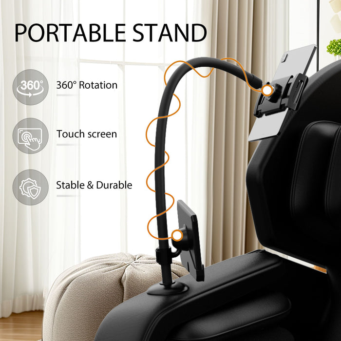 Massage Chair Recliner With Zero Gravity, Full Body Air Pressure - Black Home Essentials