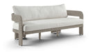 Sandbay - Olefin Water Resistant Fabric And Wicker Outdoor Patio Sofa Meridian Furniture