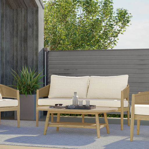 Bayshore - Outdoor Sofa - Natural Simpli-Home