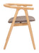 Peker - Dining Chair (Set of 2) - Brown / Natural Zuo Modern