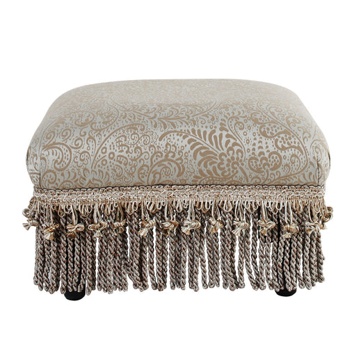 Fiona - Accent Footstool Ottoman - Beige Jennifer Taylor Home