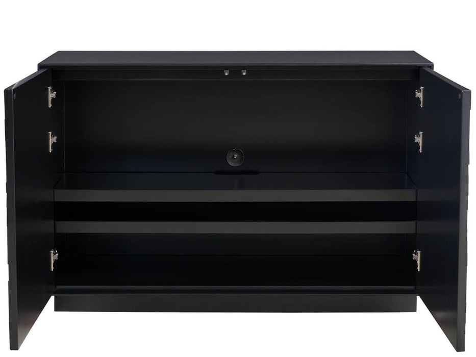 Modern / Mist & Veil - Cosmo Chest - Light Brown / Black Universal Furniture