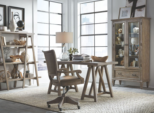 Lancaster - Desk - Dove Tail Gray Magnussen Furniture