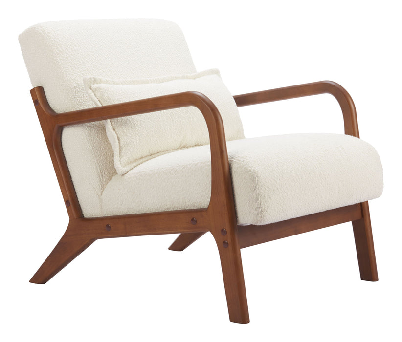Macio - Accent Chair - Cream Zuo Modern