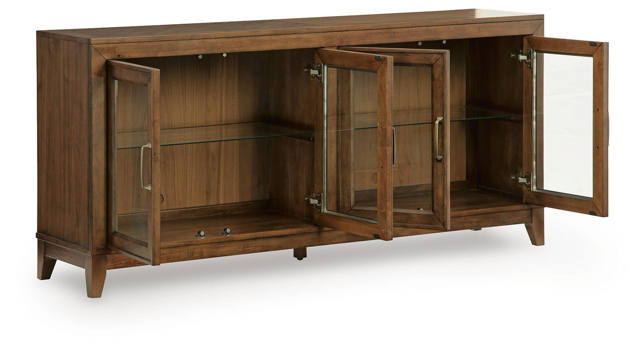 Annswick - Accent Cabinet - Medium Brown Signature Design by Ashley®