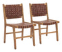 Feder - Dining Chair (Set of 2) - Brown Zuo Modern
