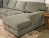 Stringer - RAF Corner Chaise With Storage - Moss Signature Design by Ashley®