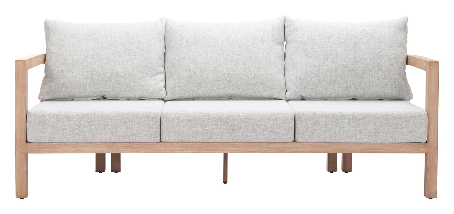 Leto - Outdoor Sofa - Gray Zuo Modern