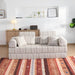 Convertible Sleeper Sofa Bed With High Density Compressed Sponge, Upholstered Couch For Living Room Home Essentials