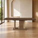 Ouida - Dining Table - Brown / Gold Acme