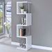 4 Tier Bookcase With Accents Furniture Max