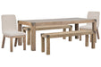 Ainsley - Extendable Rectangular Dining Table Set Magnussen Furniture