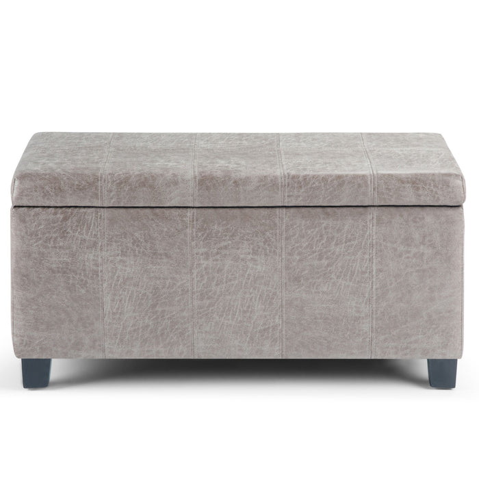 Dover - Upholstered Storage Ottoman Bench Simpli-Home