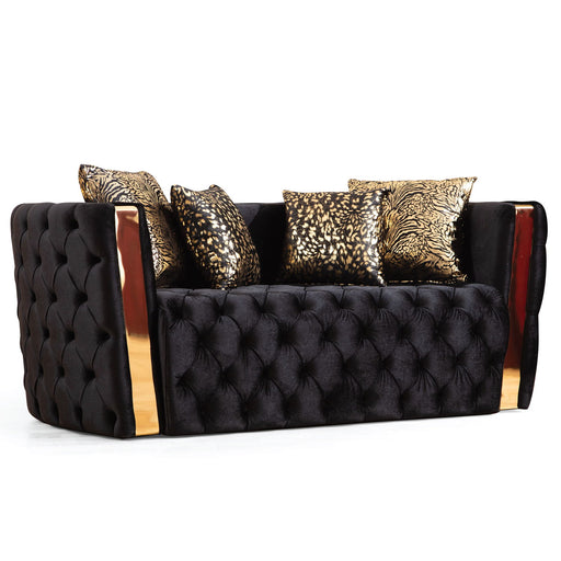 Naomi - Button Tufted Loveseat Matrix Furniture Group