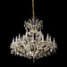 Michael Amini Lighting - La Scala 25-Light Traditional Crystal Chandelier - Cognac Michael Amini