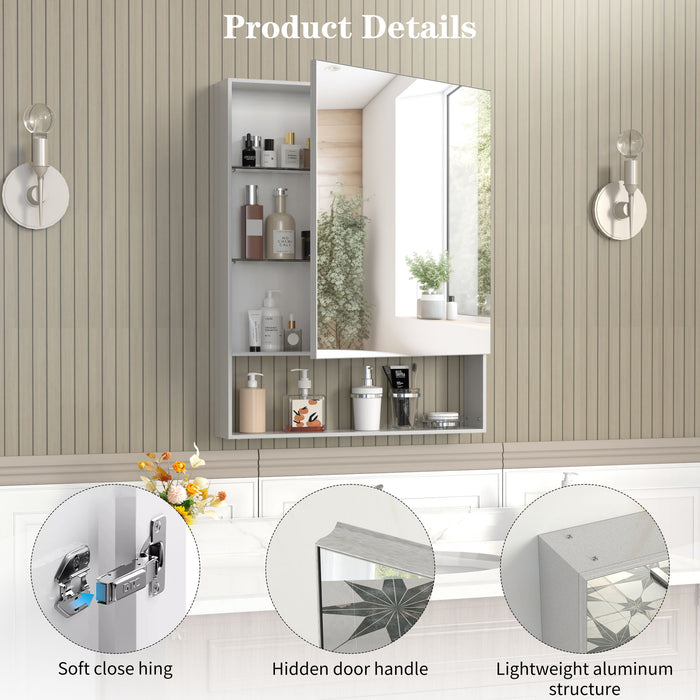 Medicine Cabinet With Mirror For Bathroom Home Essentials