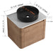 Wall Mounted Bathroom Vanity & Art Sink & 1 Soft Close Door Home Essentials